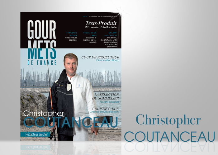 Magazine Gourmets de France Christopher Coutanceau